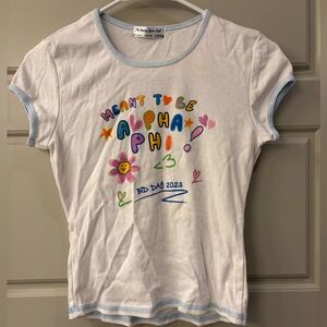 Alpha Phi Bid Day Baby Tee